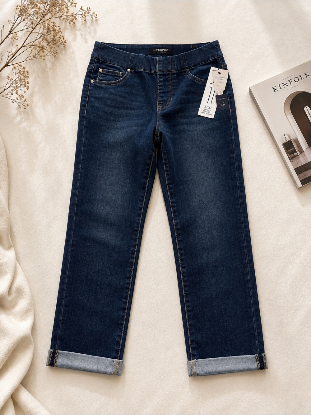 Liverpool Women's Skinny Jeans in Deep Indigo